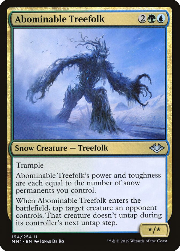 Abominable Treefolk [Modern Horizons] - Magic: The Gathering