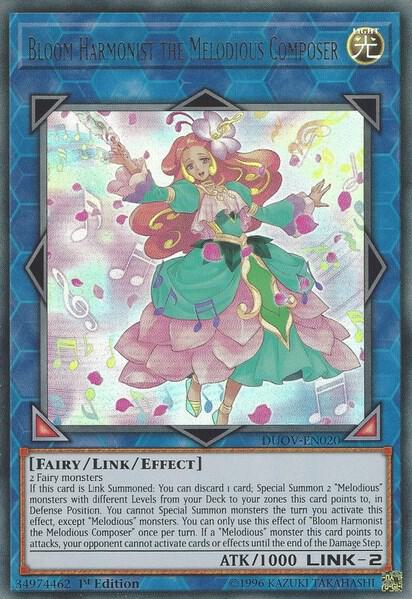 Bloom Harmonist the Melodious Composer (DUOV-EN020) [Ultra Rare] - Yu-Gi-Oh!