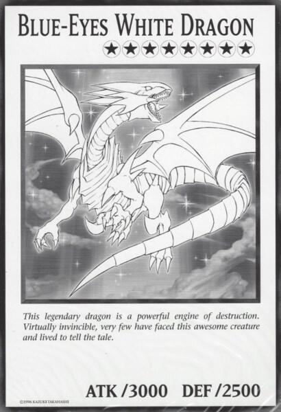 Blue-Eyes White Dragon (Oversized) [Common] - Yu-Gi-Oh!