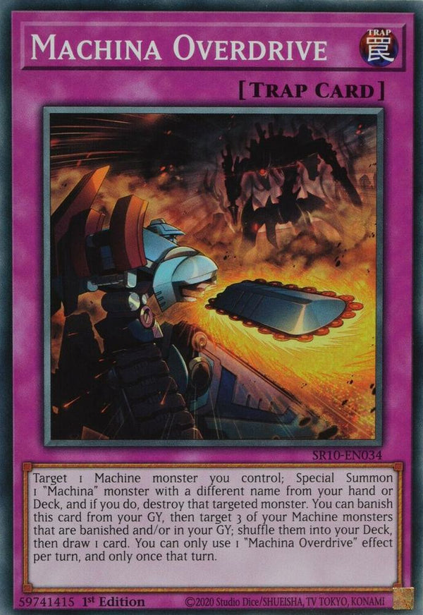 Machina Overdrive (SR10-EN034) [Common] - Yu-Gi-Oh!