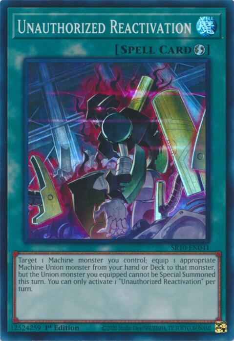 Unauthorized Reactivation