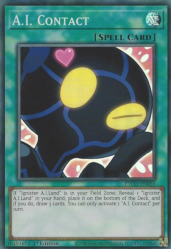 A.I. Contact (ETCO-EN056) [Super Rare] - Yu-Gi-Oh!