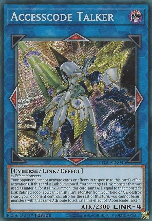 Accesscode Talker (ETCO-EN046) [Secret Rare] - Yu-Gi-Oh!