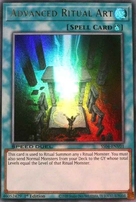 Advanced Ritual Art (SS04-ENV01) [Ultra Rare] - Yu-Gi-Oh!