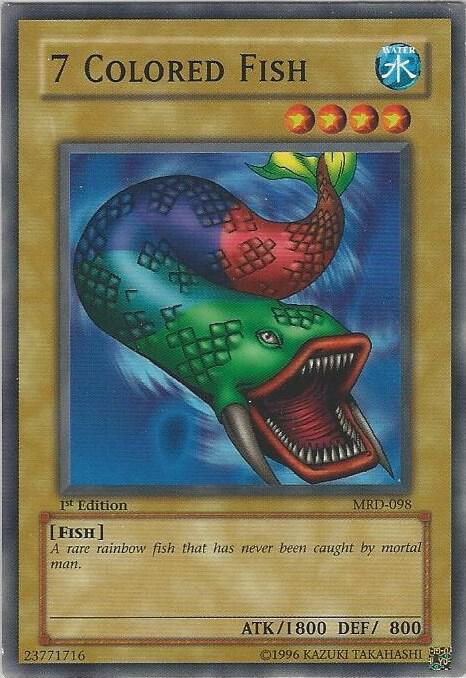 7 Colored Fish (MRD-098) [Common] - Yu-Gi-Oh!