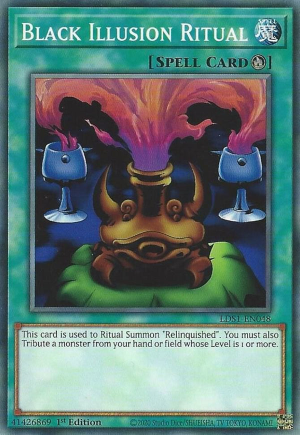 Black Illusion Ritual (LDS1-EN048) [Common] - Yu-Gi-Oh!