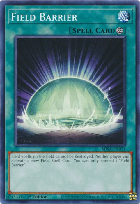 Field Barrier (SDSA-EN031) [Common] - Yu-Gi-Oh!