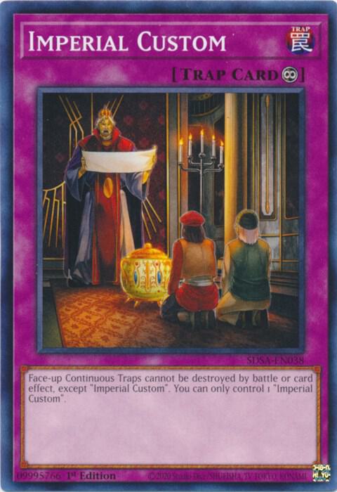 Imperial Custom (SDSA-EN038) [Common] - Yu-Gi-Oh!