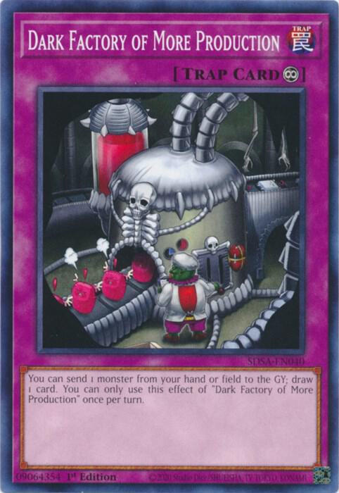 Dark Factory of More Production (SDSA-EN040) [Common] - Yu-Gi-Oh!