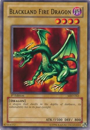 Blackland Fire Dragon (MRD-062) [Common] - Yu-Gi-Oh!