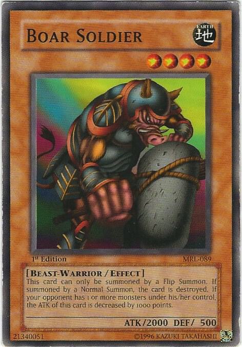 Boar Soldier (MRL-089) [Common] - Yu-Gi-Oh!