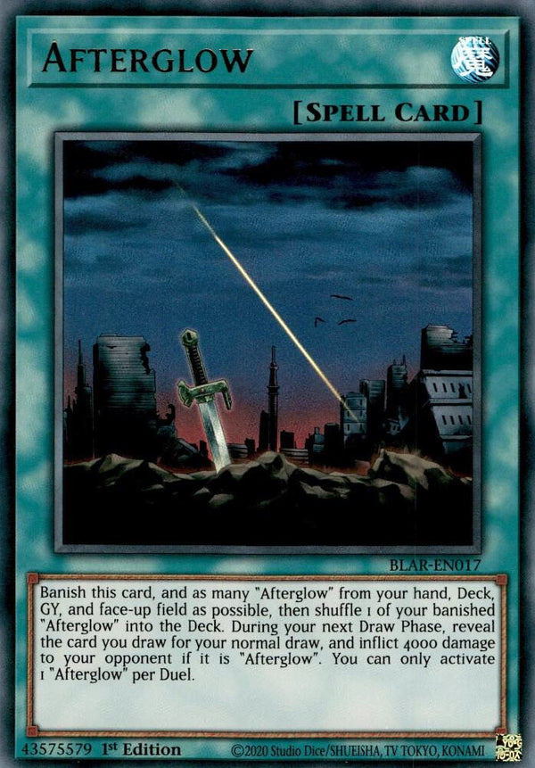 Afterglow (BLAR-EN017) [Ultra Rare] - Yu-Gi-Oh!