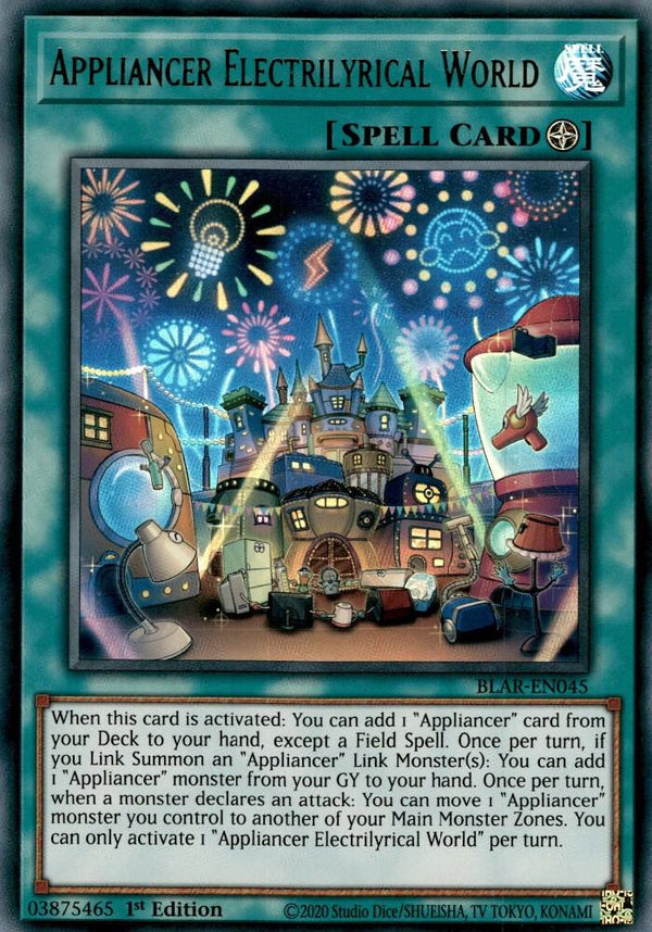 Appliancer Electrilyrical World (BLAR-EN045) [Ultra Rare] - Yu-Gi-Oh!
