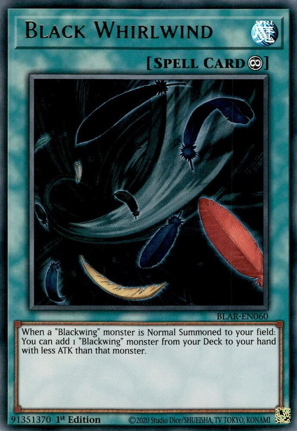 Black Whirlwind (BLAR-EN060) [Ultra Rare] - Yu-Gi-Oh!