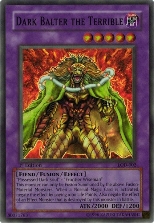 Dark Balter the Terrible
