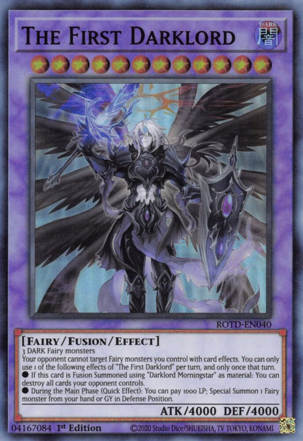 The First Darklord (ROTD-EN040) [Super Rare] - Yu-Gi-Oh!