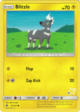 Blitzle - 81/214 (#19 Pikachu Stamped) - Pokémon