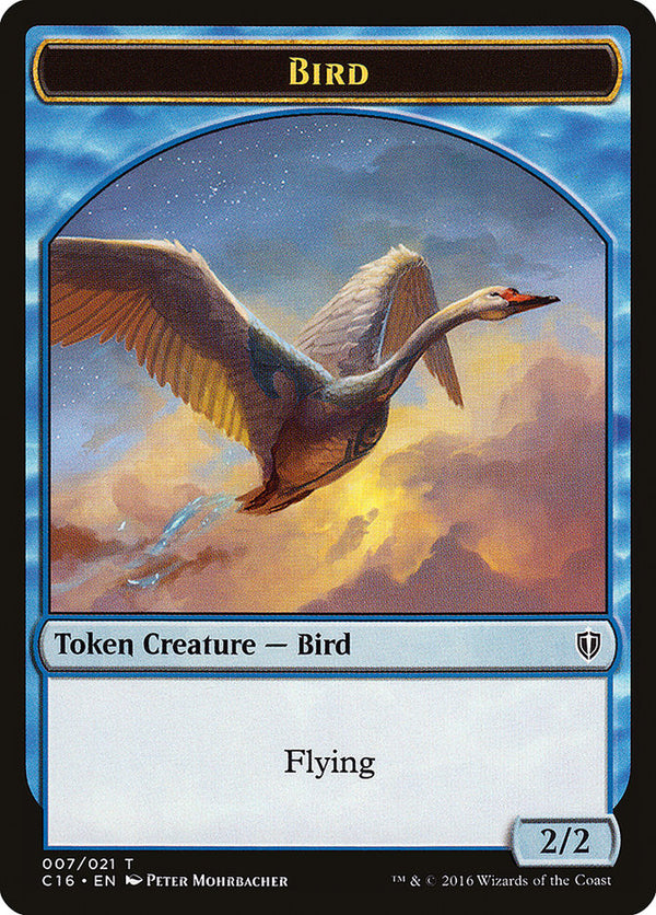Bird Token (007/021) [Commander 2016 Tokens] - Magic: The Gathering