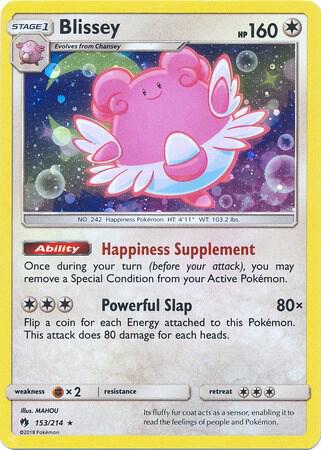 Blissey - 153/214 (Cosmos Holo) - Pokémon