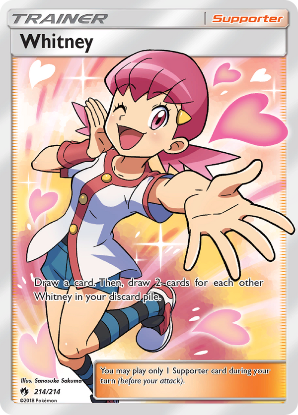 Whitney (214/214) [Sun & Moon: Lost Thunder] - Pokémon