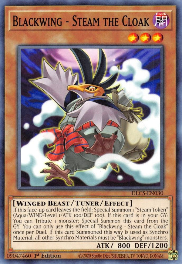 Blackwing - Steam the Cloak (DLCS-EN030) [Common] - Yu-Gi-Oh!