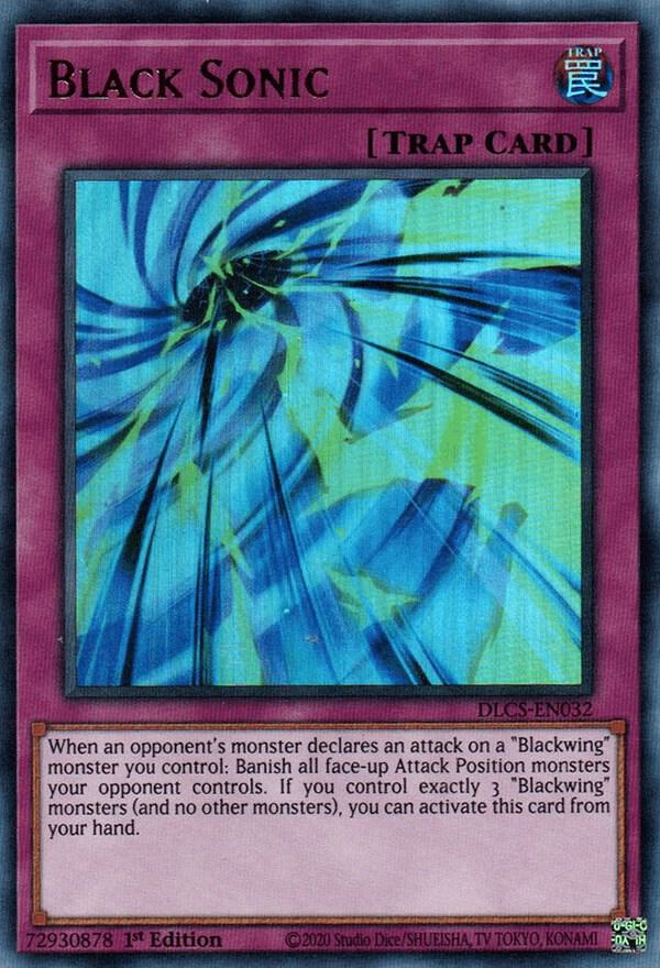 Black Sonic (DLCS-EN032) [Ultra Rare] - Yu-Gi-Oh!