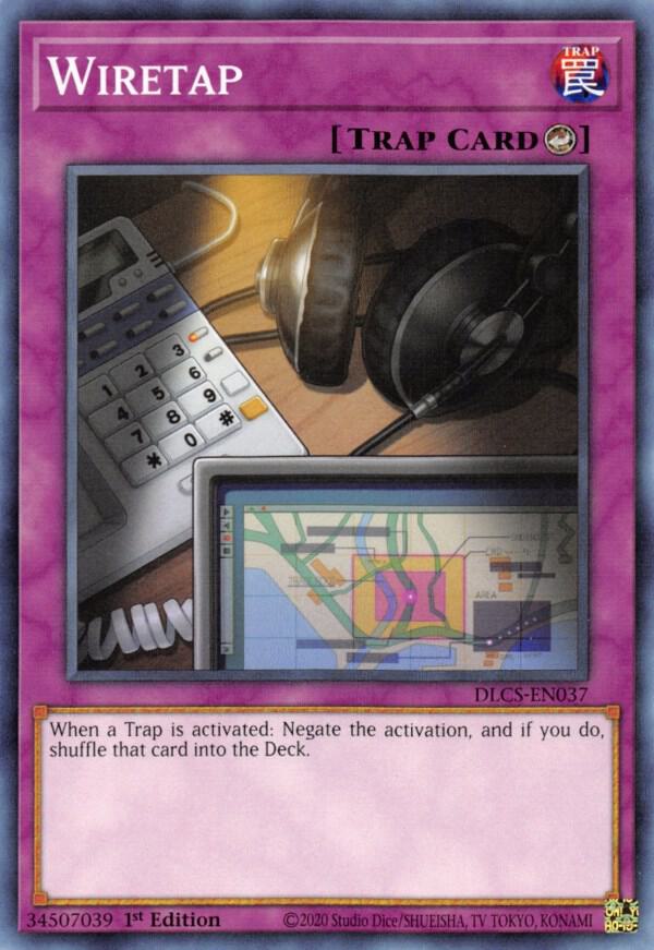 Wiretap (DLCS-EN037) [Common] - Yu-Gi-Oh!