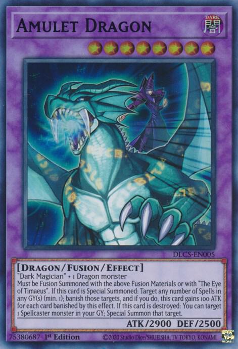 Amulet Dragon (Purple)