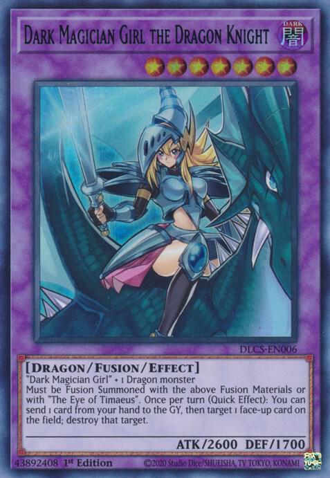 Dark Magician Girl the Dragon Knight (Blue)