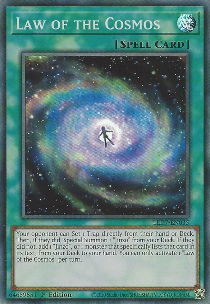 Law of the Cosmos