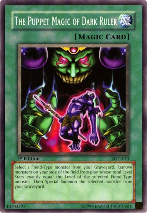 The Puppet Magic of Dark Ruler
