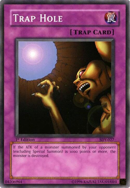 Trap Hole (SDY-027) [Common] - Yu-Gi-Oh!