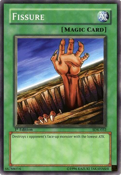 Fissure (SDK-032) [Common] - Yu-Gi-Oh!