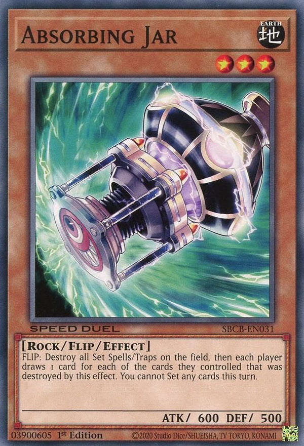 Absorbing Jar (SBCB-EN031) [Common] - Yu-Gi-Oh!