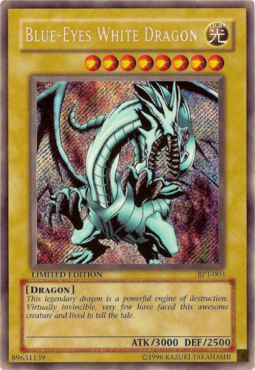 Blue-Eyes White Dragon (BPT-003) [Secret Rare] - Yu-Gi-Oh!