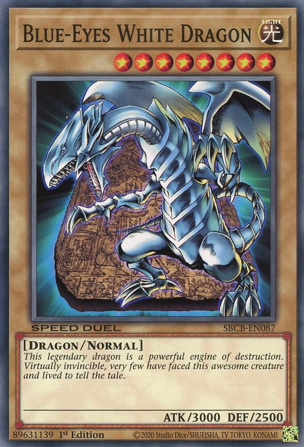 Blue-Eyes White Dragon (SBCB-EN087) [Common] - Yu-Gi-Oh!