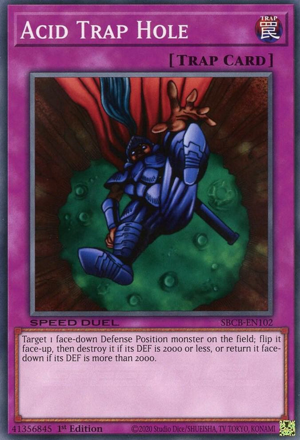 Acid Trap Hole (SBCB-EN102) [Common] - Yu-Gi-Oh!