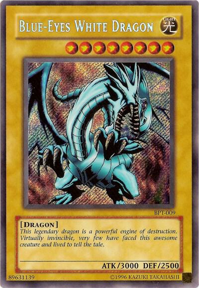 Blue-Eyes White Dragon (BPT-009) [Secret Rare] - Yu-Gi-Oh!