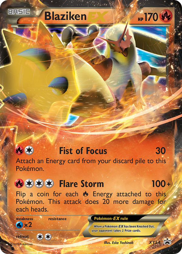 Blaziken EX (XY54) [XY: Black Star Promos] - Pokémon