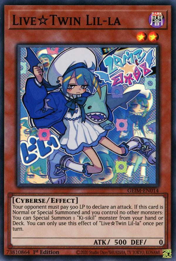 Live Twin Lil-la (GEIM-EN014) [Super Rare] - Yu-Gi-Oh!