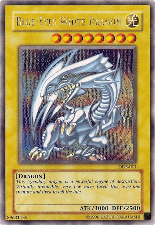 Blue-Eyes White Dragon (Dark Duel Stories) (DDS-001) [Prismatic Secret Rare] - Yu-Gi-Oh!