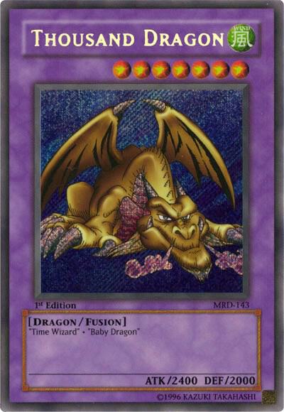 Thousand Dragon (MRD-143) [Secret Rare] - Yu-Gi-Oh!