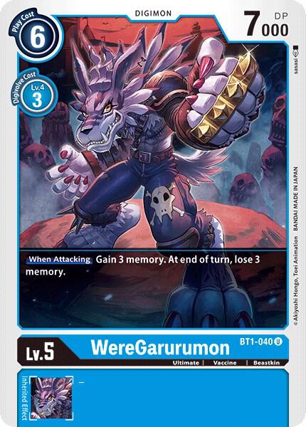 WereGarurumon - BT1-040