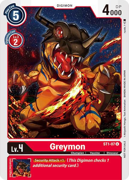 Greymon - ST1-07 (Tamer Party Promo)