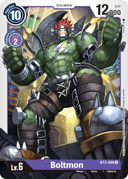 Boltmon - Digimon Card Game