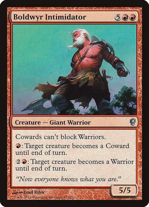 Boldwyr Intimidator [Conspiracy] - Magic: The Gathering
