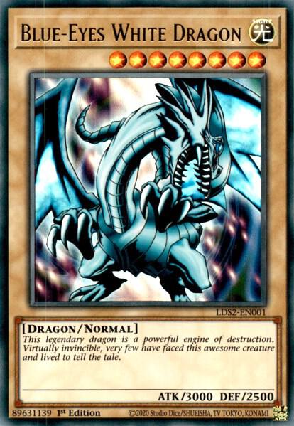 Blue-Eyes White Dragon (LDS2-EN001) [Ultra Rare] - Yu-Gi-Oh!