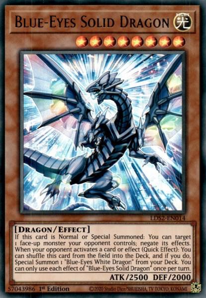 Blue-Eyes Solid Dragon (LDS2-EN014) [Ultra Rare] - Yu-Gi-Oh!