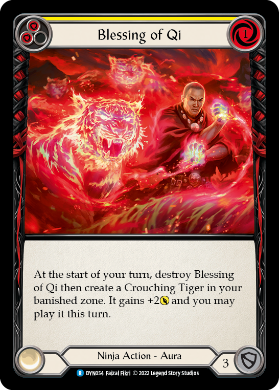 Blessing of Qi (Yellow) [DYN054] (Dynasty) - Flesh And Blood