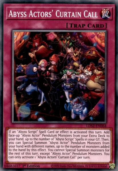 Abyss Actors' Curtain Call (LDS2-EN064) [Common] - Yu-Gi-Oh!